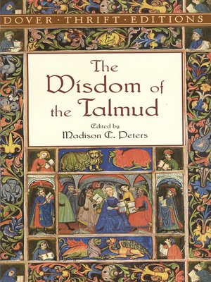 cover image of The Wisdom of the Talmud